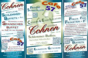 Print-Kampagne Gastronomie Cohnen