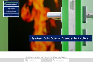 Screenshot  www.brandschutztueren-schroeders.de