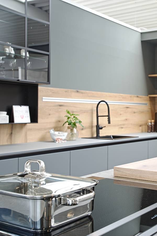 Kochstelle in Musterküche