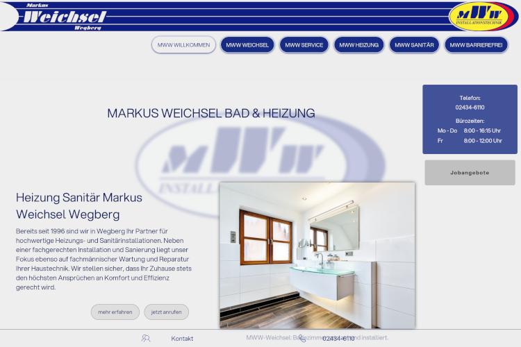 Screenshot www.mww-weichsel.de