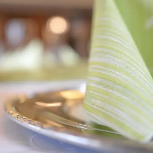 TwooDoo - Ausschnitt einer in lindgrün eingedeckten, klassischen Tafel.