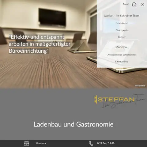 Screenshot www.steffan-schreinerei.de