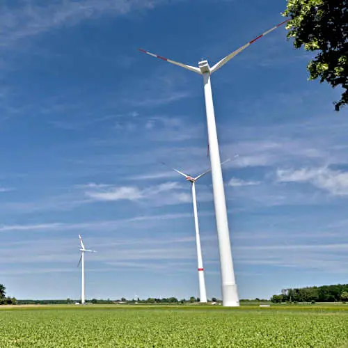 Windräder am Wegberg-Oval