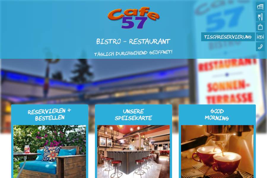 Screen www.cafe57.de