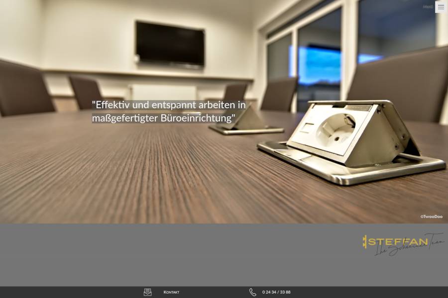 Screenshot www.steffan-schreinerei.de